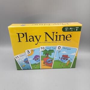 Play Nine The Card Game of Golf Strategy Card Game Ages 8+ Factory Sealed
